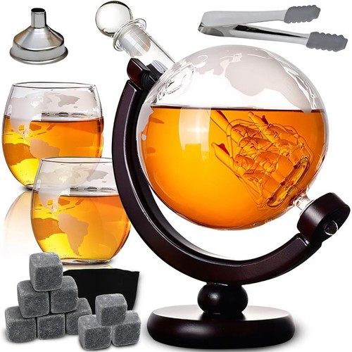 850ml dekanter whisky set - dekanter,