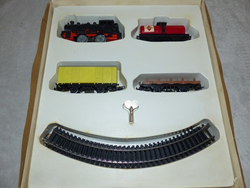 Ggn uhrwerk eisenbahn set - eisenbahn, h0