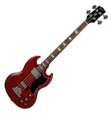 Gibson SG Standard Bass Heritage Cherry E-Bass Koffer Humbucker Nitrocellulose
