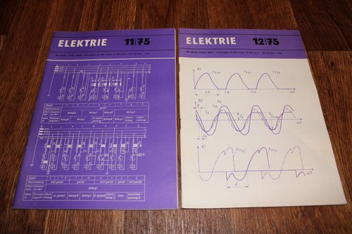 Elektrie 1975 ddr fach - elektrie,