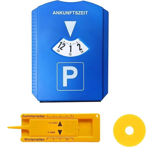 Parkscheibe mit reifenprofil - mit,
