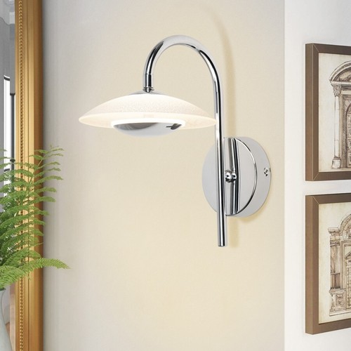Led wandleuchte rund glas - wandleuchte,