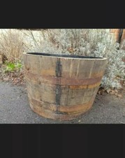 Eichenfass halbiert 60x40 - , aus