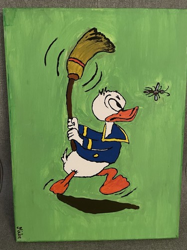 Donald duck wandbild - donald,
