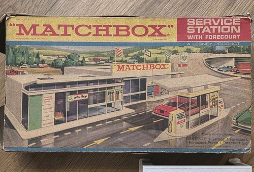 Matchbox bp tankstelle - mg-1,