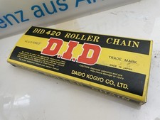 DID Motorrad Standard-Kette D 420  mit Kettenschloss  wie auf Photos zu sehen