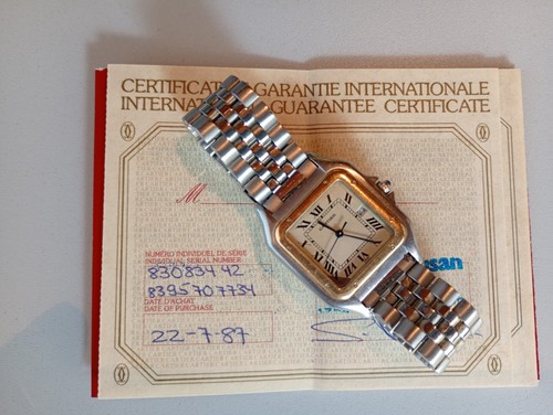Cartier panthere herrenuhr mit - panthere,