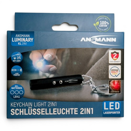 Ansmann laserpointer 2in1 - laserpointer,