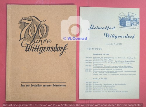 700 jahre wittgensdorf - 700,