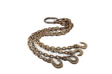 alte Krankette 4 Strang Anschlagkette Kettengehänge 190cm