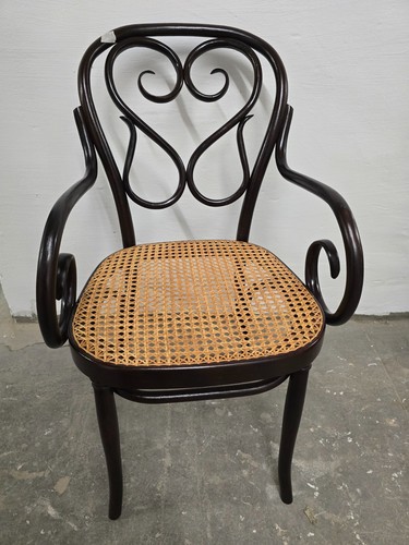 Geflecht sessel mit - ,