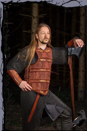 Mittelalter larp lederrüstung - mittelalter,