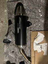 Fantic XMF 125 Powerd By Arrow Competion Auspuff Endtopf E5