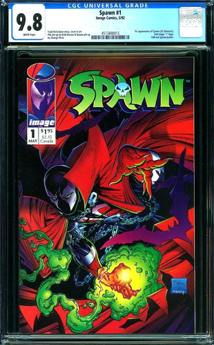 Image comics spawn - #1, 9.8