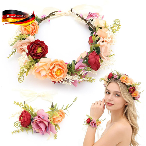 Blumen haarreifen damen - blumen,