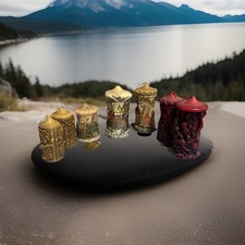 Vtg set handcrafted - set, 7