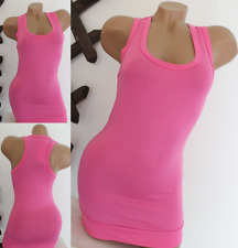 Damen Tank Top Long Top Shirt