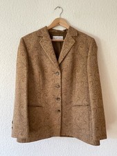 Original Vintage MARCONA Hochwertig Schurwolle Blazer mit  Paisley Muster Gr.42