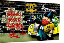 Leinwand Pop Art Kunst Mr