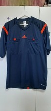 2 SCHIEDSRICHTER TRIKOTS  ADDIDAS 2016 BLAU GR. L  UND FOSS FOUR ORANGE GR.M/ L