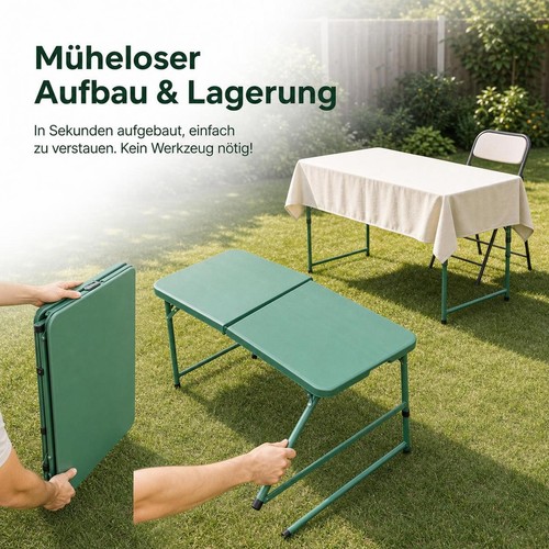 Kunststofftisch klappbar