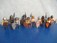 10 Ritter Figuren  Waffen zu 3666 70220  6000 4865 Ritterburg Playmobil 8855