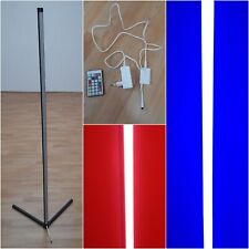 LED RGB Ecklampe Farbwechsel, Eckleuchte Stehlampe Standlampe 230V
