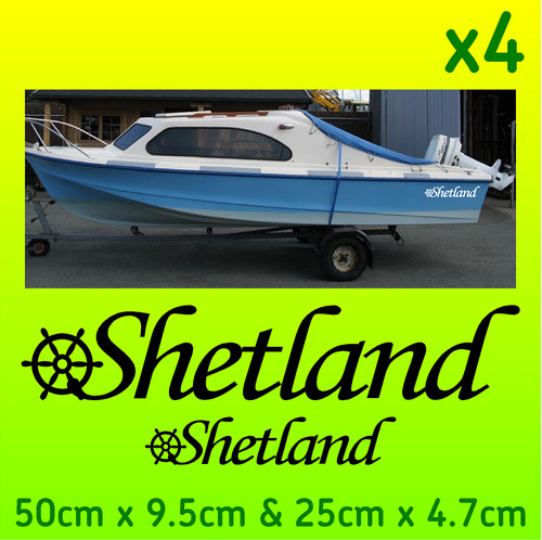 Shetland cm 4er set - shetland,