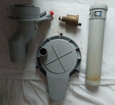 De Dietrich Domolight 3-18 LP Abgasrohre Abgasset Kondenswasserschale