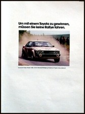 Toyota Prospekt Programm 1981