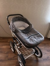 kombikinderwagen 3 in 1 gebraucht  grau