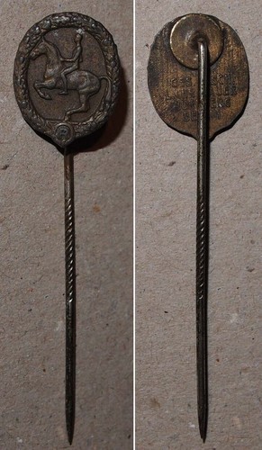 Anstecknadel reiterabzeichen - anstecknadel,