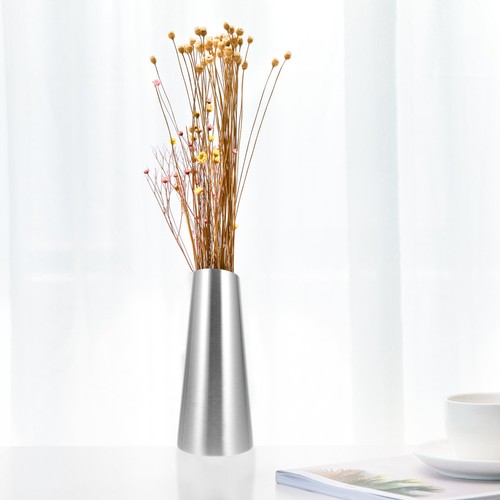 Vase aus edelstahl - vase, blumenvase
