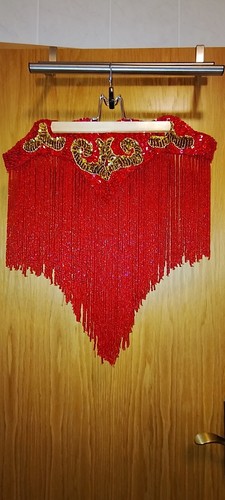 Schöner bauchtanz gürtel rot - schöner,