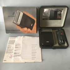 70er Jahre BRAUN Sixtant 6006 by Richard Fischer Elektrorasierer Rasierer West Germany