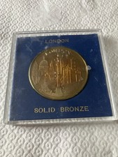 Solid Bronze Coin - London St