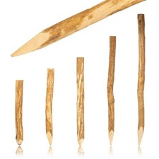 Zaunpfosten Holz Haselnuss 5