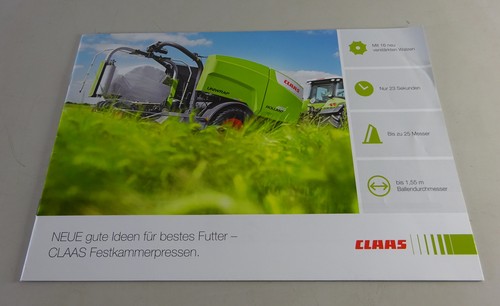 Prospekt broschüre claas - /,