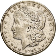 USA Morgan Dollar 1921 S "San