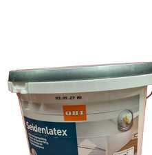 Latexfarbe seidenlatex weiß 2,5 l BEULE