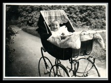 Foto, Blick auf Baby aus