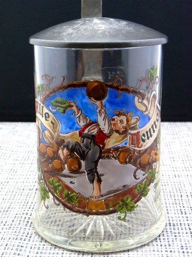 Schöner alter glashumpen - schöner,