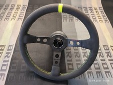 LENKRAD  MOMO PORSCHE SPORTLENKRAD  NEU BEZIEHEN  NEUBEZIEHEN ALCANTARA