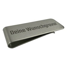 Geldklammer aus edelstahl mit - geldklammer,
