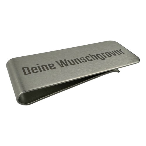 Geldklammer aus edelstahl mit - geldklammer,