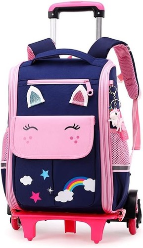 Rollender schulrucksack mit - rollender, 6