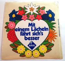 Werbe-Aufkleber BV Aral Mit