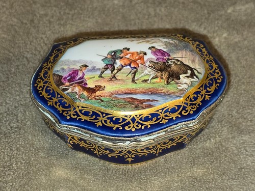 Meissen dose tabatiere - dose,