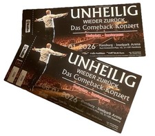 AUSVERKAUFT! UNHEILIG Comeback