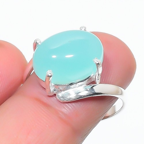 Aqua chalzedon edelstein - aqua,